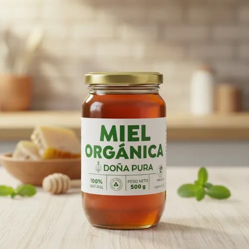 MIEL ORGANICA DOÑA PURA