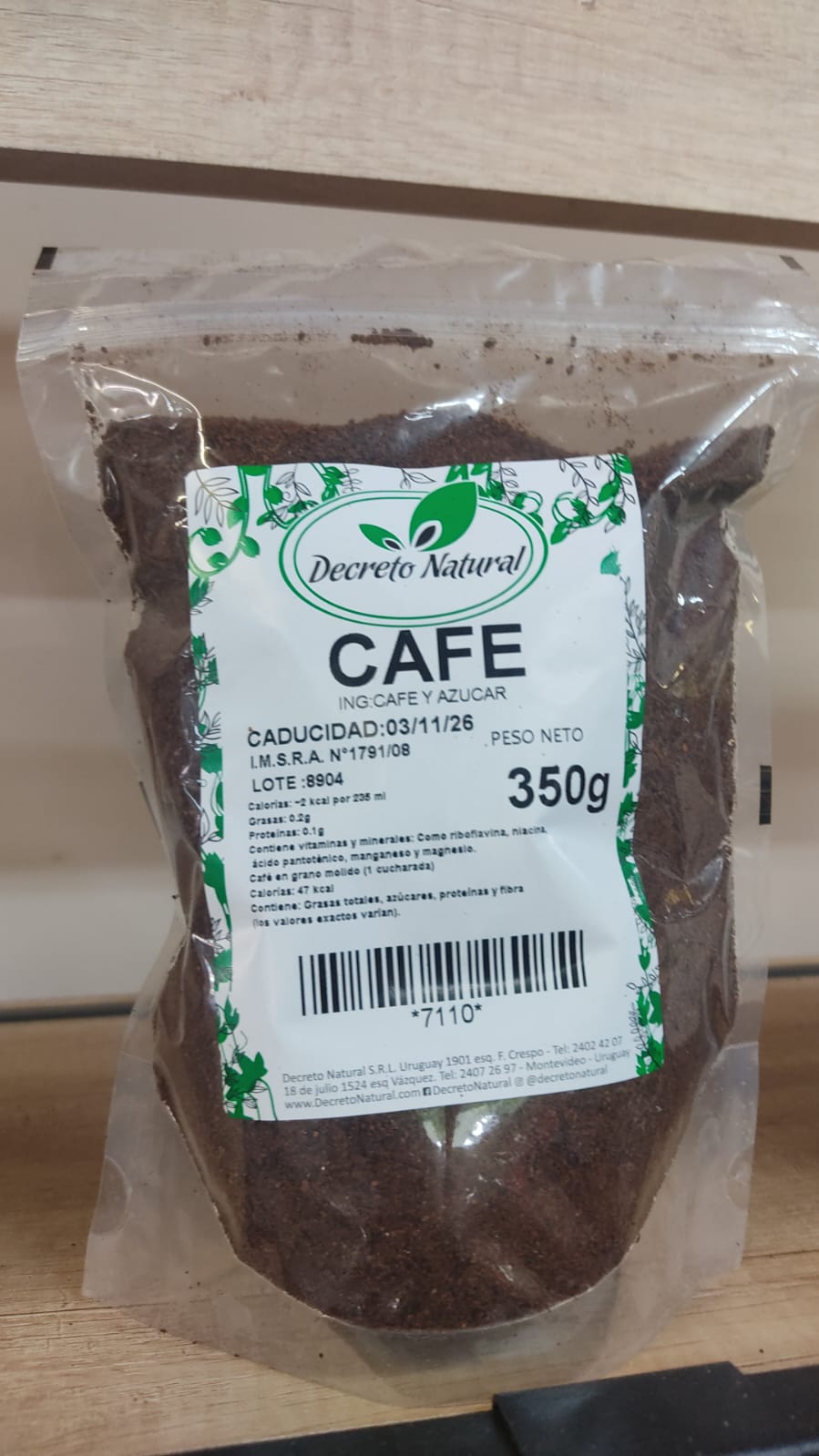 CAFE DECRETO NATURAL