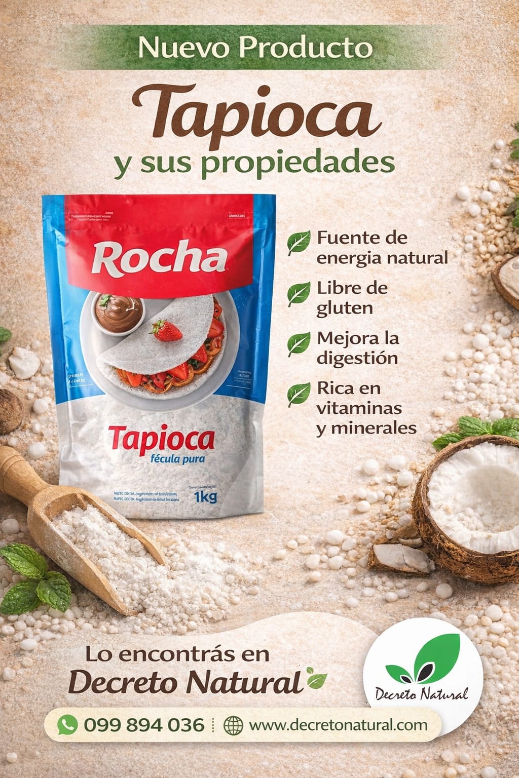 HARINA DE TAPIOCA ROCHA