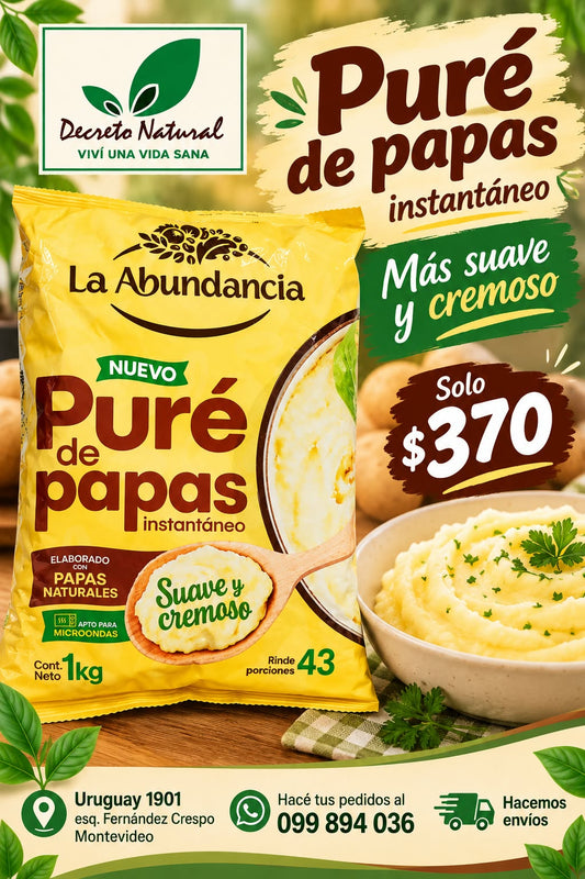 PURE DE PAPAS LA ABUNDANCIA